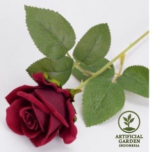 jual bunga mawar artificial satuan harga murah