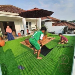 jasa pemasangan rumput sintetis di depok harga murah