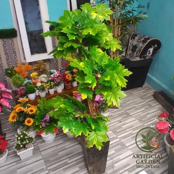 Jual Pohon Maple Artificial – Sentuhan Musim Gugur yang Elegan - Gambar 4